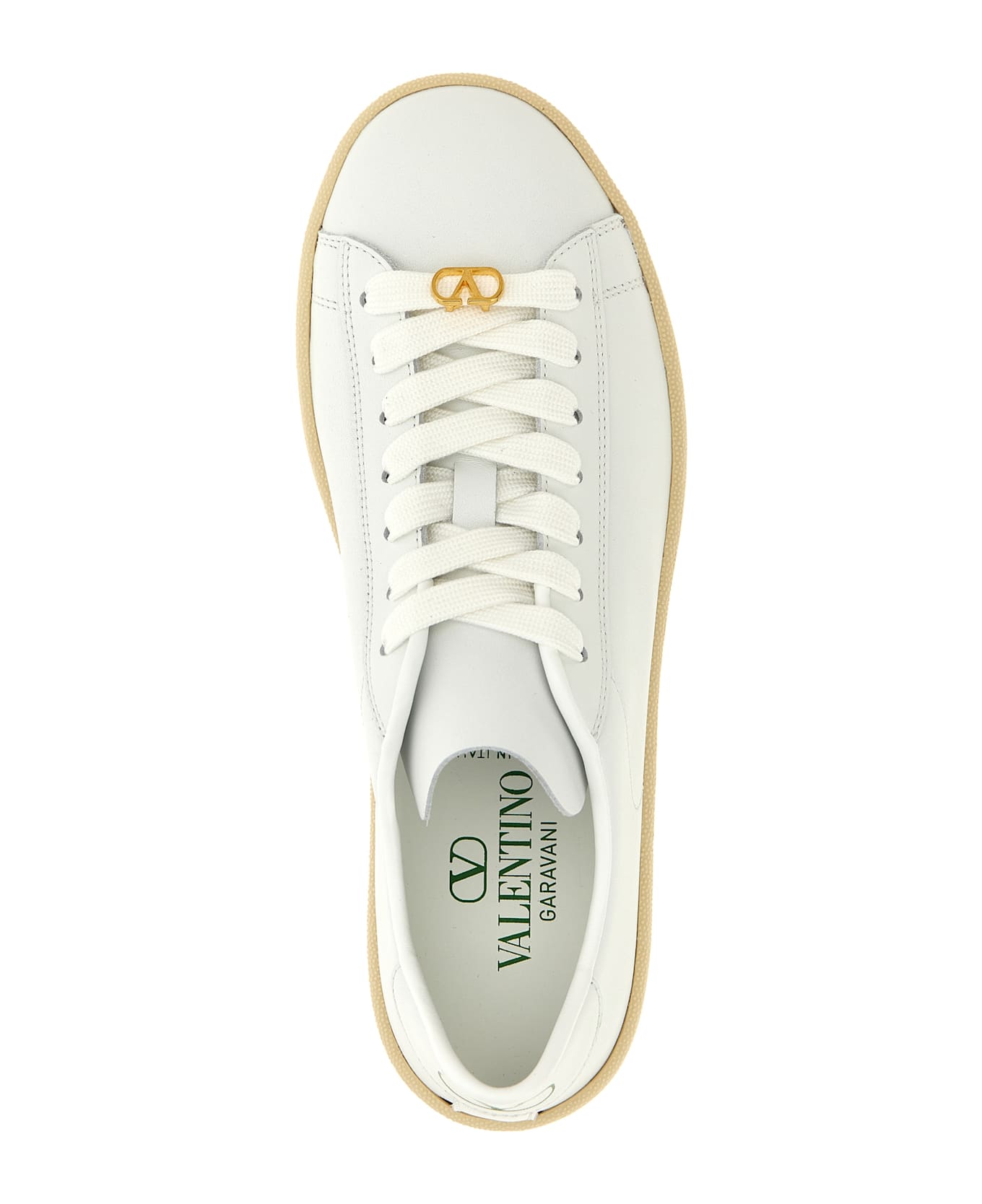 Valentino Garavani 'royco' Sneakers - BIANCO/GREEN	BRIAR/BIANCO
