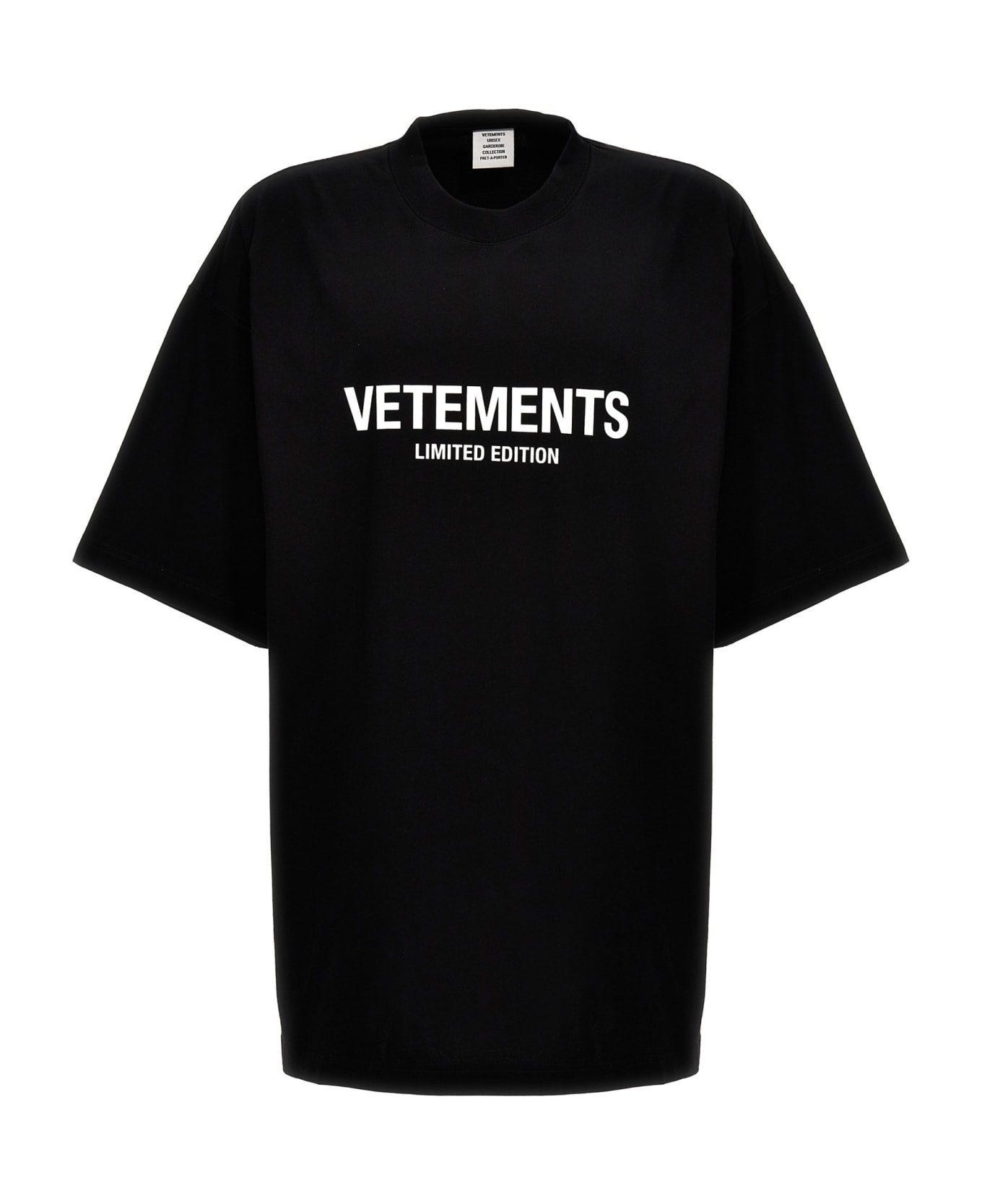 VETEMENTS 'limited Edition' T-shirt - White/Black