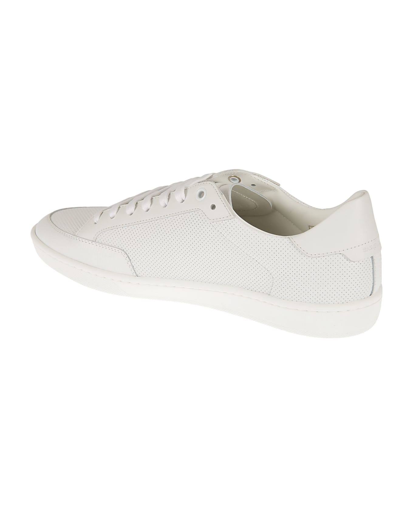 Saint Laurent Sl/10 Low Top Sneakers - Optic White