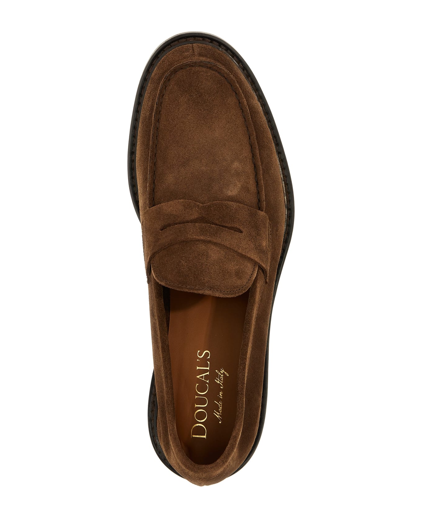 Doucal's Suede Loafers Doucal's - BROWN