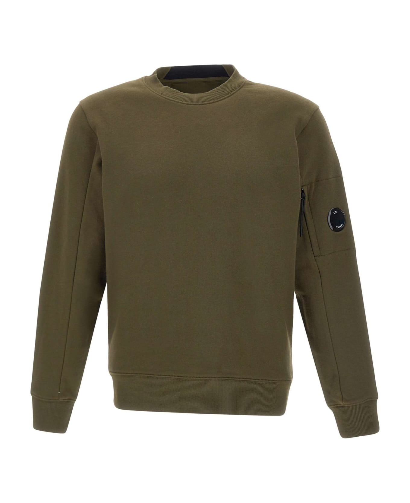 C.P. Company Cotton Sweatshirt - GREEN