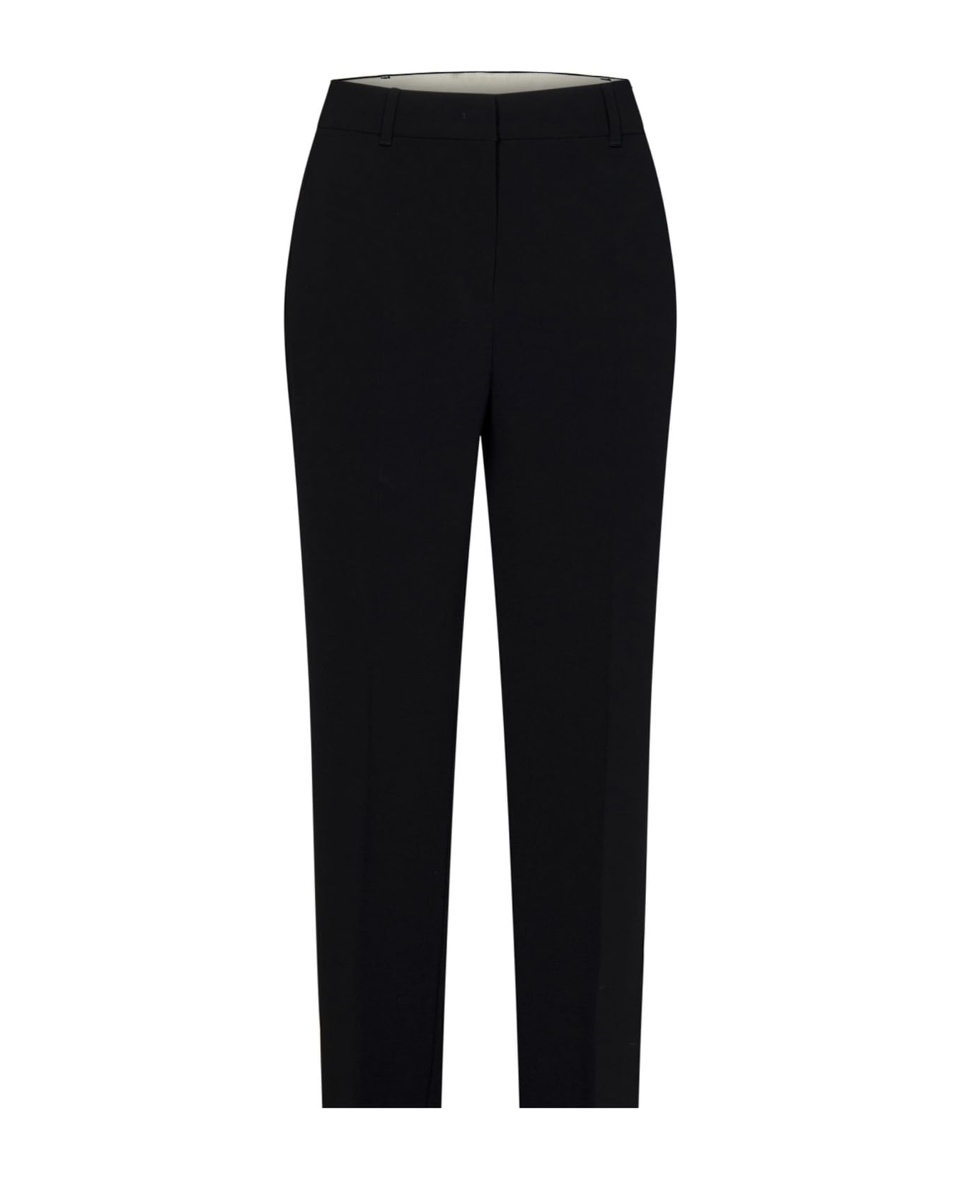 'S Max Mara Manager Trousers - Black