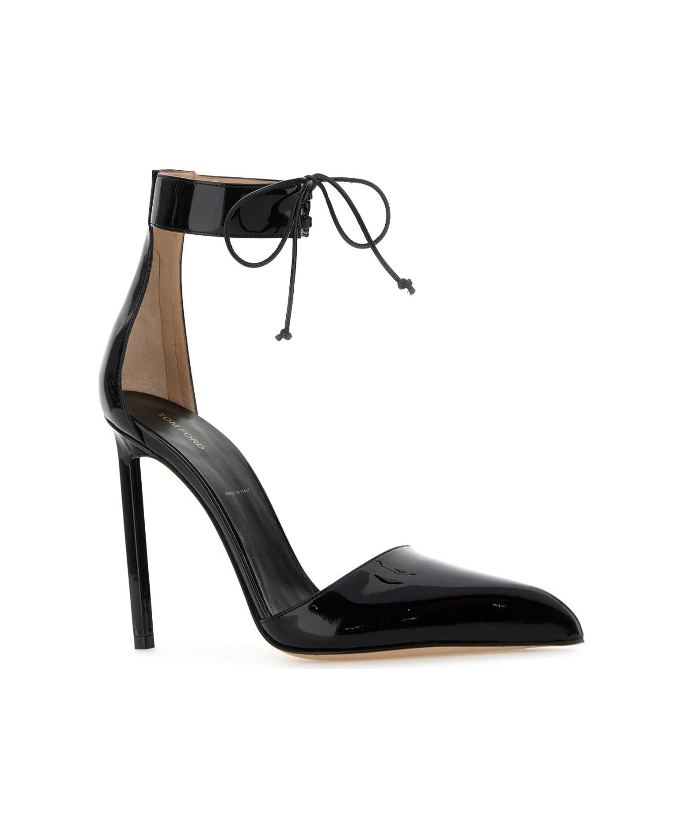 Tom Ford Black Leather Pumps - BLACK