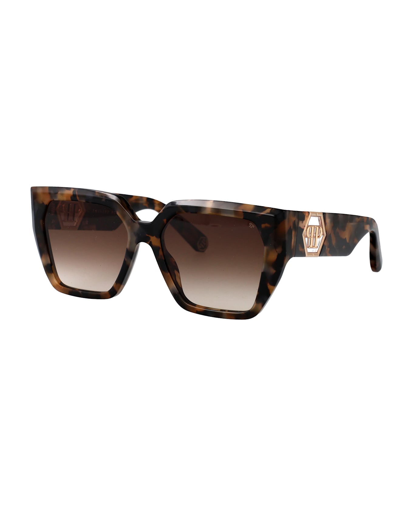 Philipp Plein Capture Sunglasses - AVANA SCURA