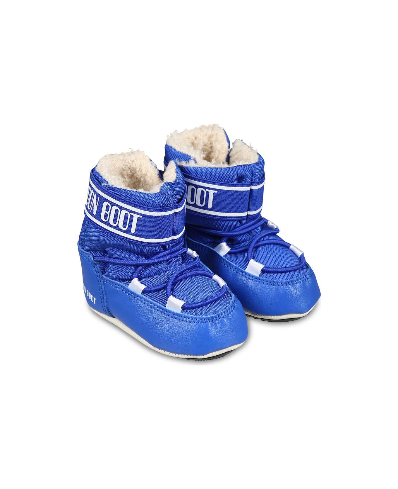 Moon Boot Light Blue Moon Boot For Baby Boy - Light Blue