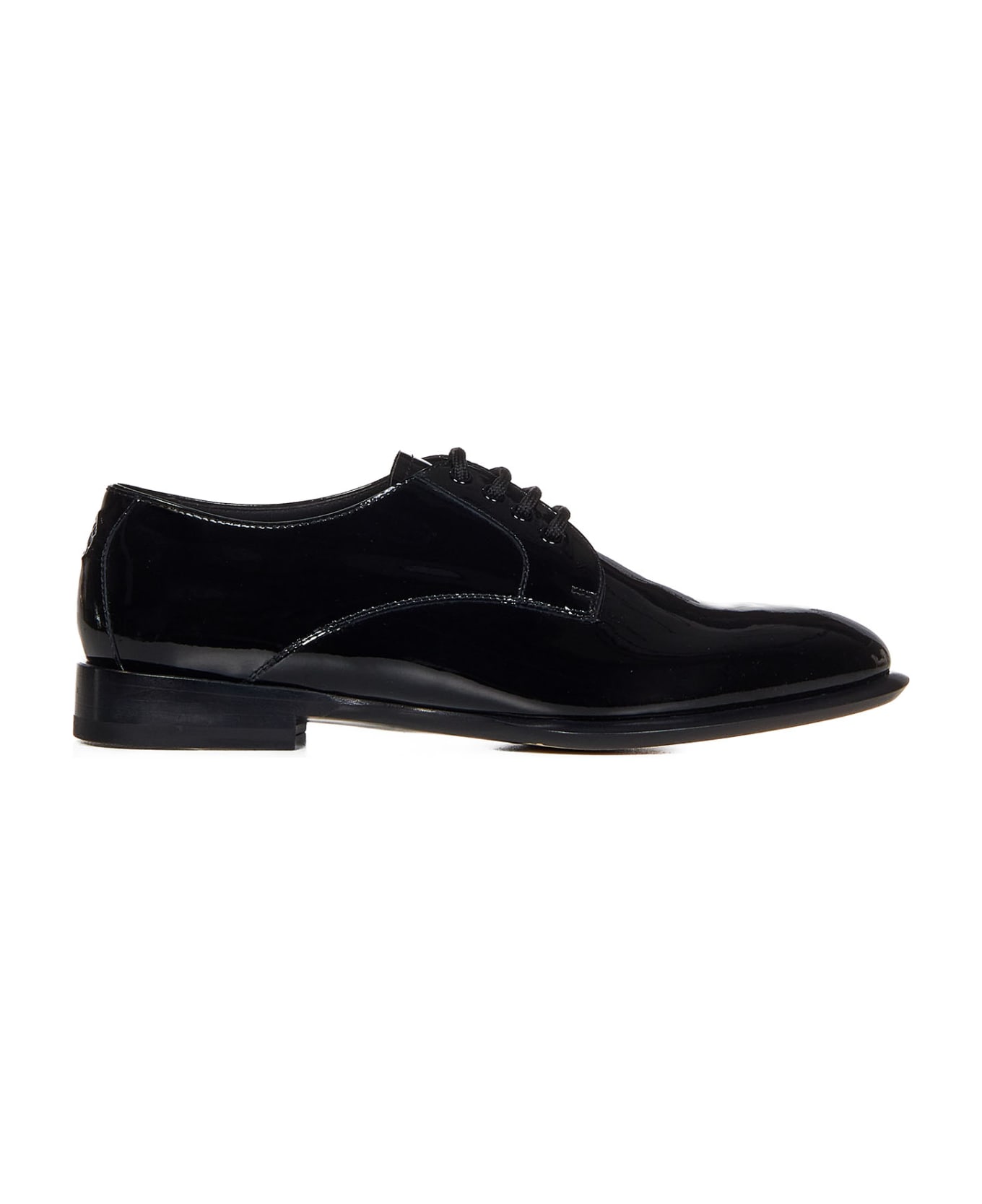 Alexander McQueen Oxford Laced Up - Black