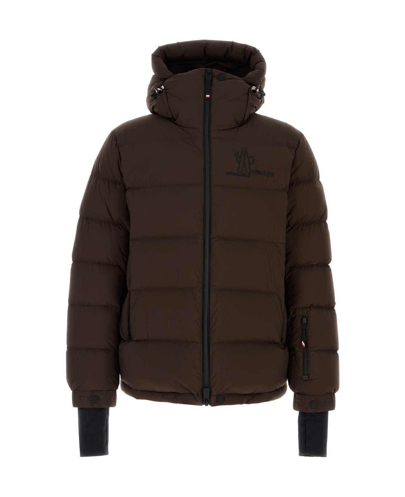 Moncler Grenoble Chocolate Nylon Isorno Down Jacket - 259
