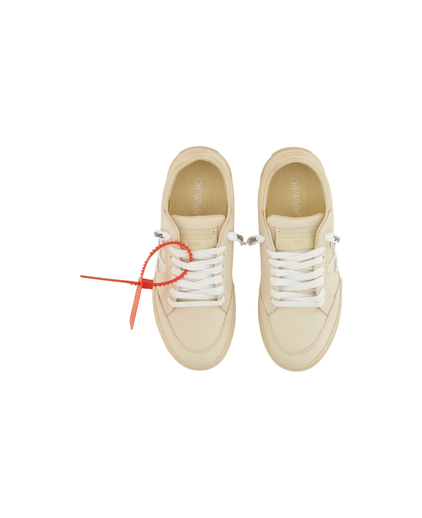 Off-White "low Vulcanized" Sneaker - BEIGE