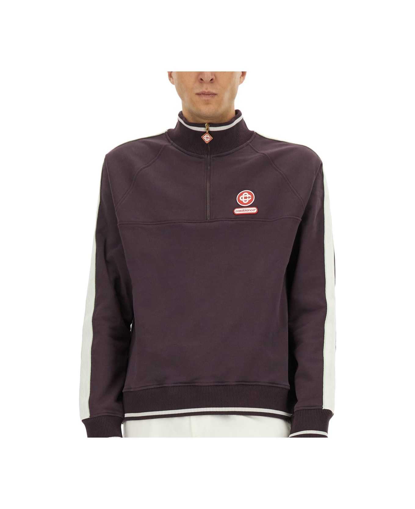 Casablanca "laurel" Sweatshirt - PURPLE
