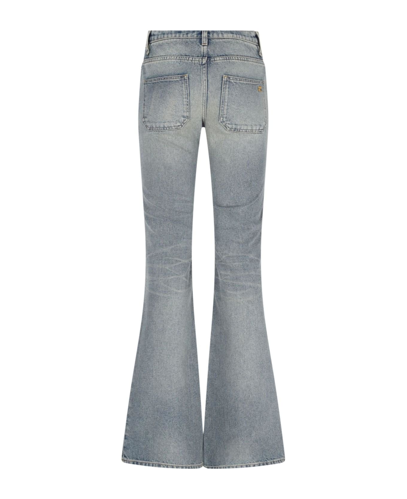 Courrèges Jeans Bootcut - VINTAGE MEDIUM BLUE