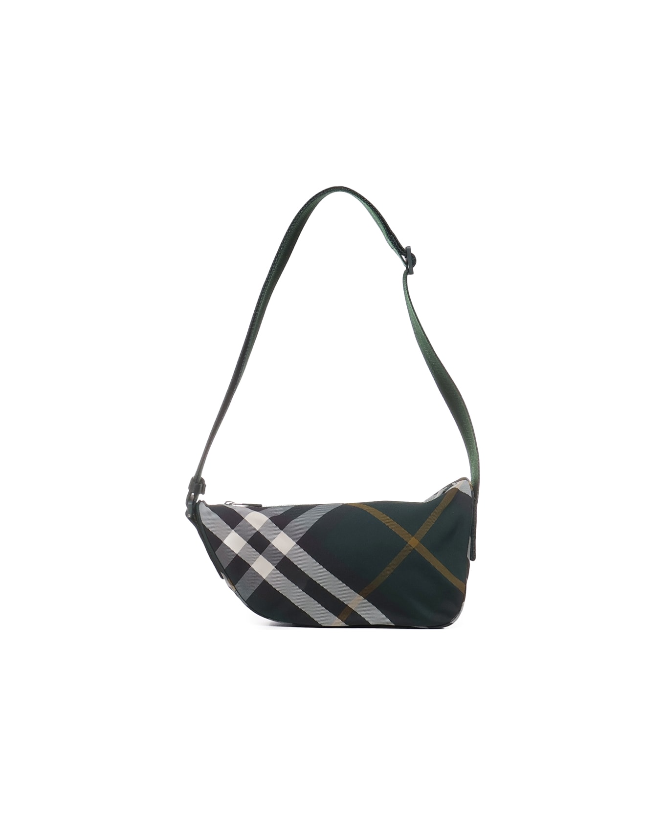 Burberry Check Pouch Bag - Ivy ショルダーバッグ
