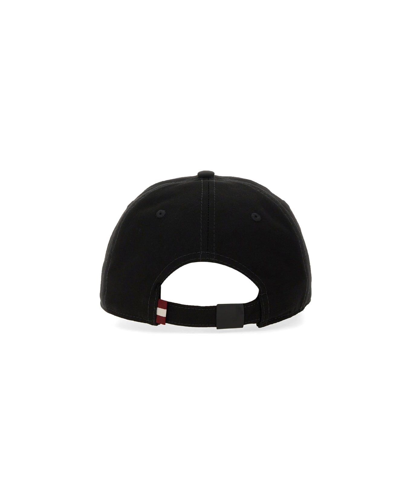Bally Baseball Hat With Logo - BLACK