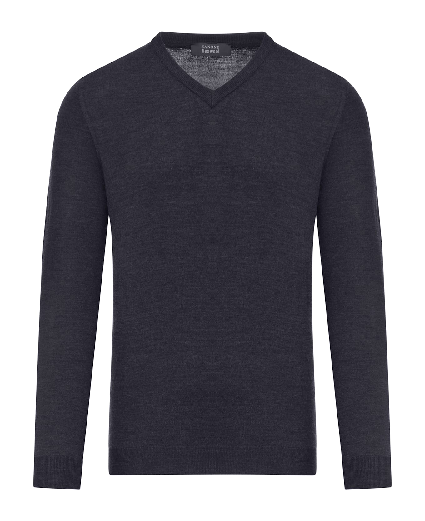 Zanone V-neck Sweater - Blue