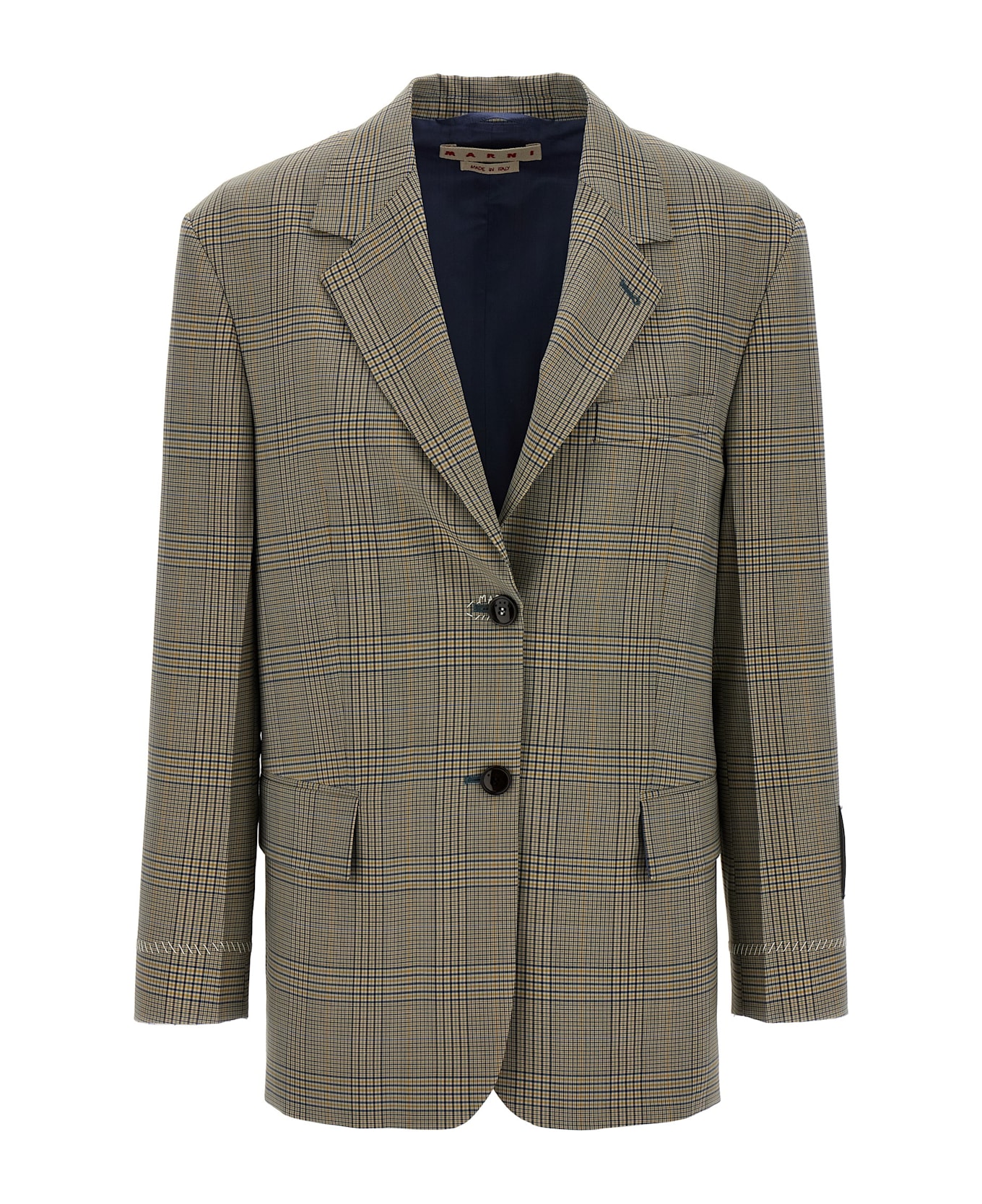 Marni Prince Of Wales Blazer - Multicolor