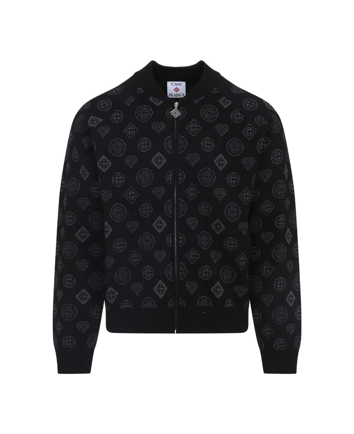 Casablanca City Jacquard Bomber Jackets - Black