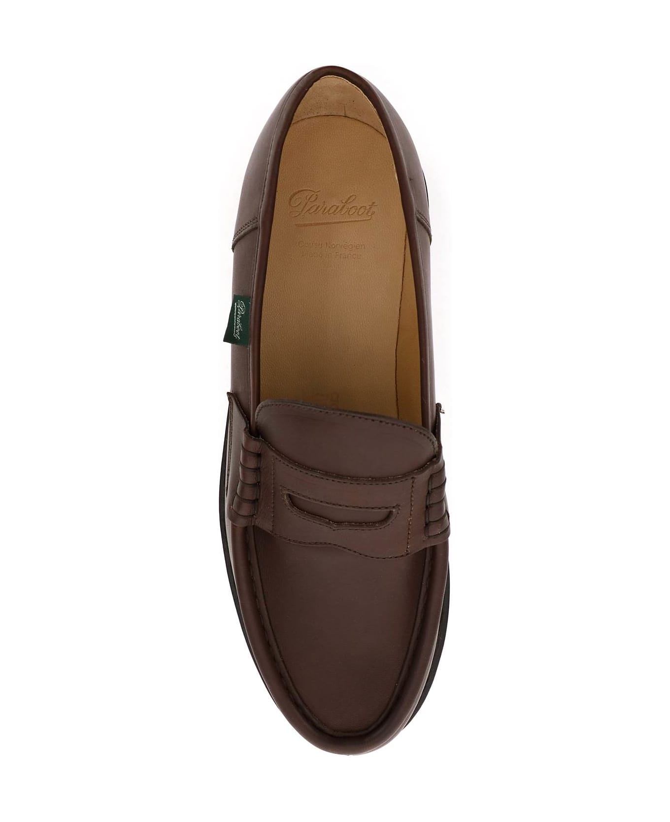Paraboot Leather Reims Penny Loafers - TWS colour-block boots`