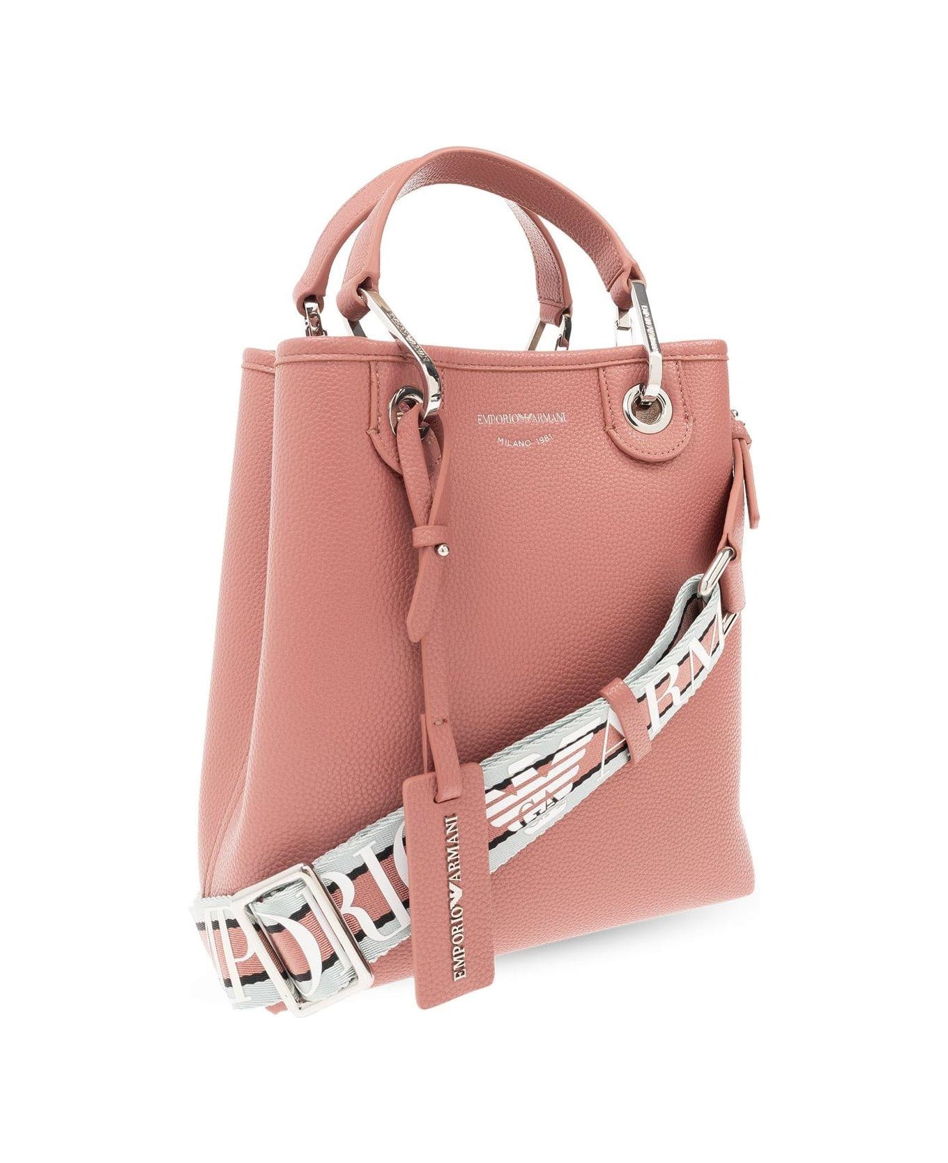 Emporio Armani Shoulder Bag - Pink トートバッグ