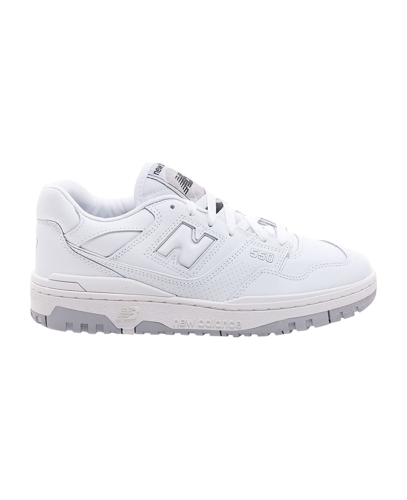 New Balance Leather Sneakers - White
