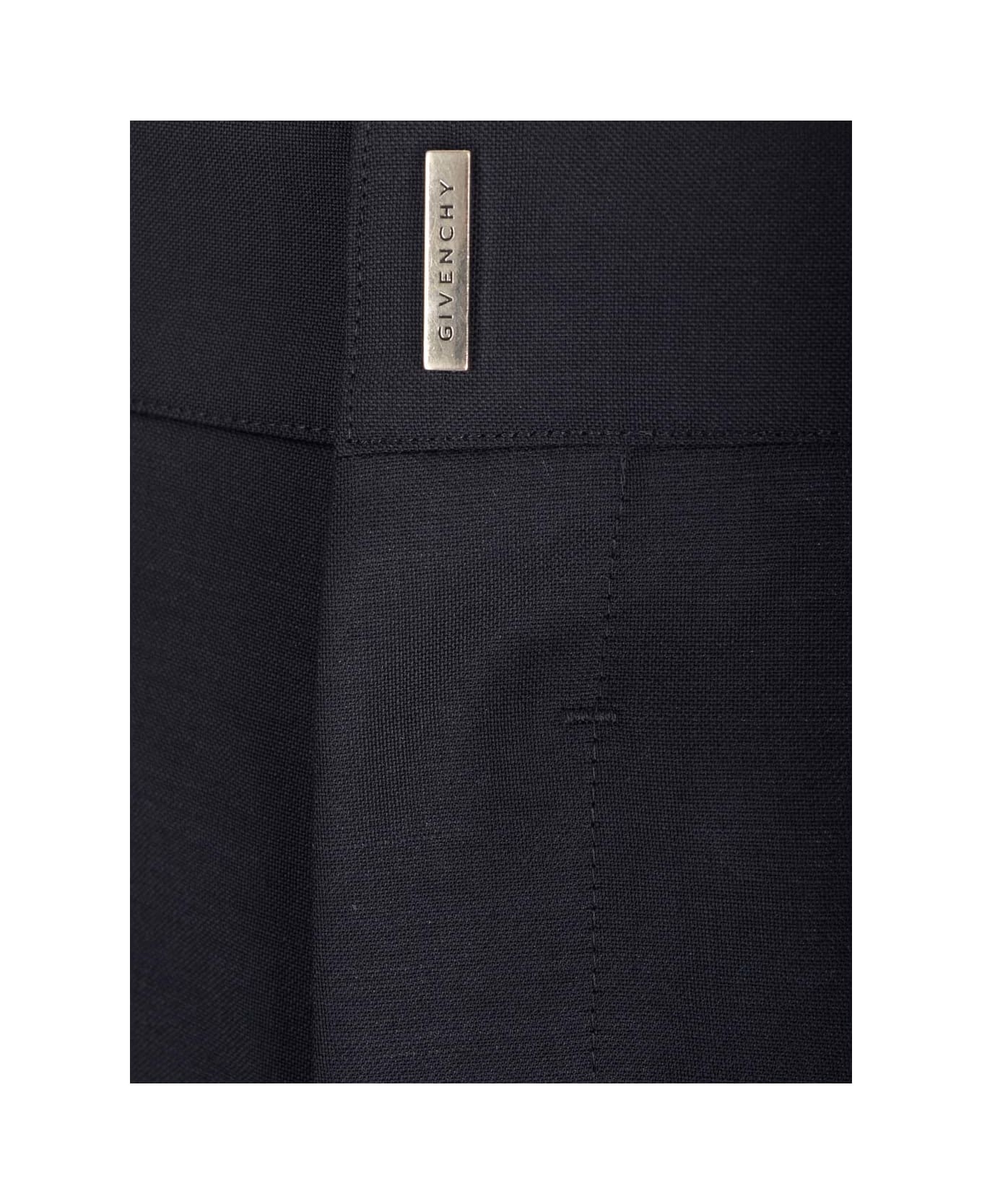 Givenchy Wool Blend Trousers - blue