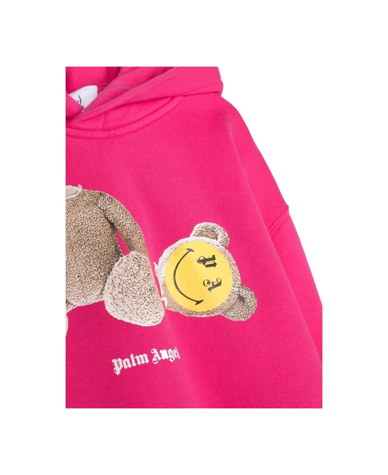 Palm Angels Bear Hoodie - FUCHSIA