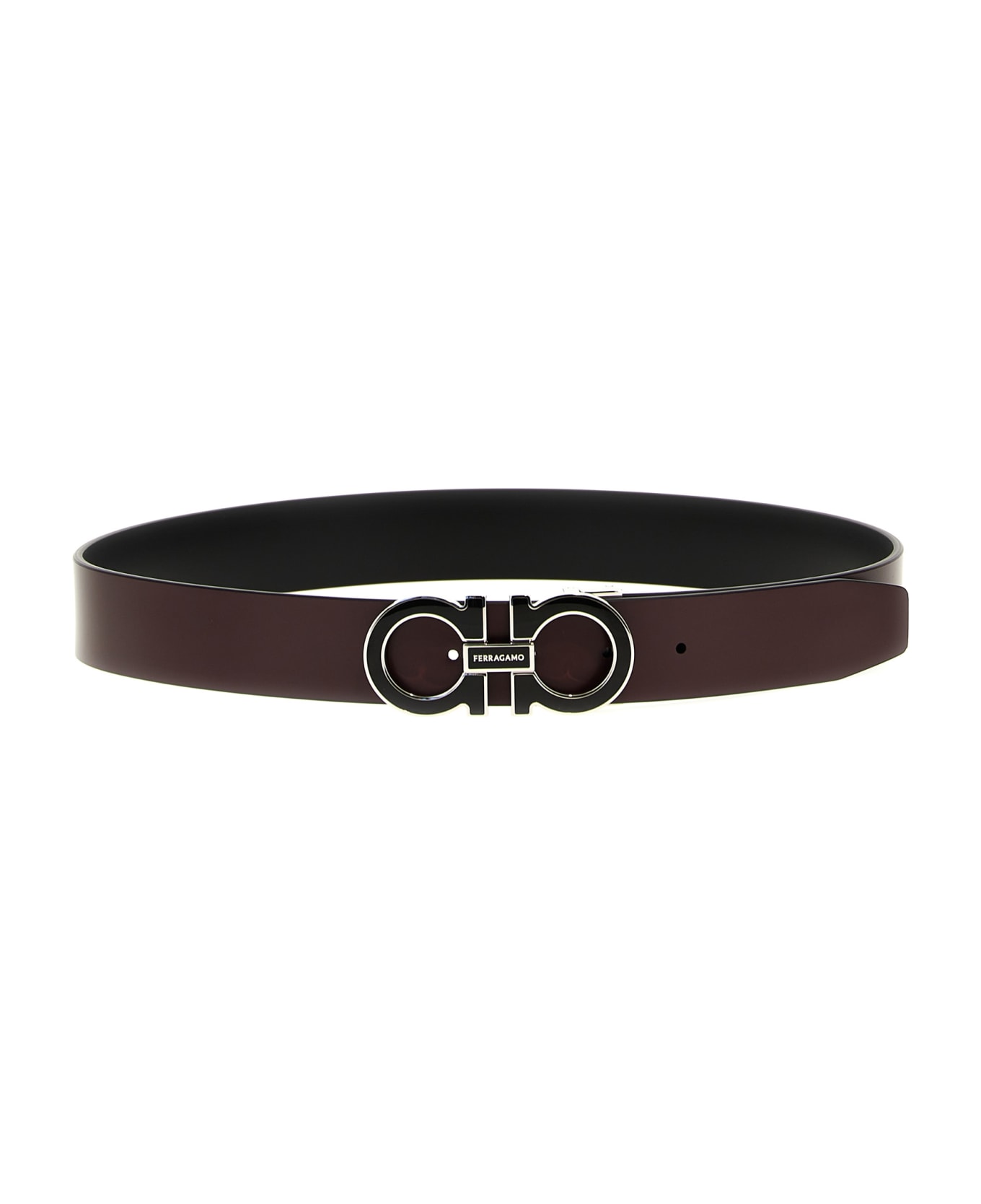 Ferragamo 'gancini' Reversible Belt - Multicolor