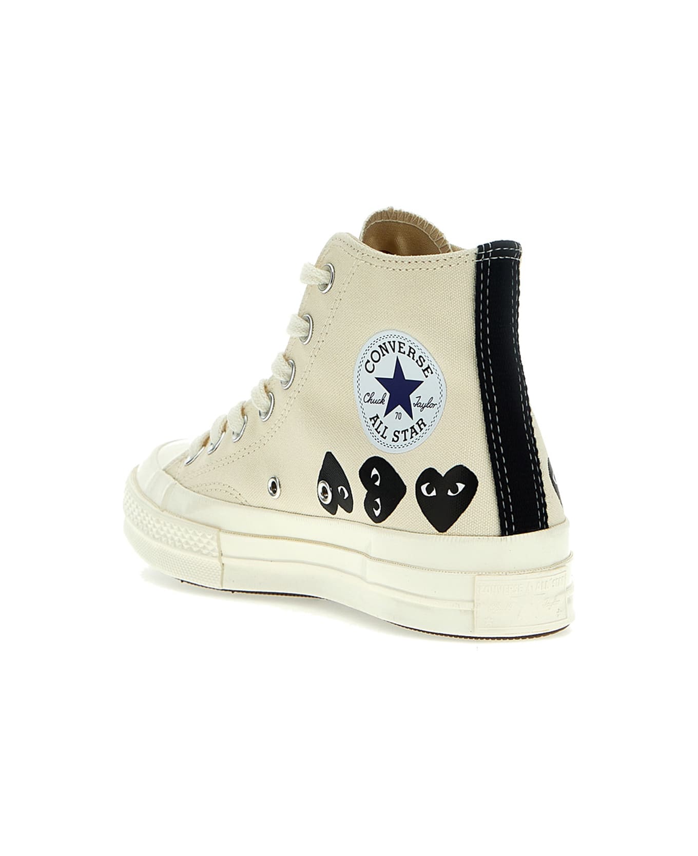 Comme des Garçons Play X Converse Sneakers - White/Black