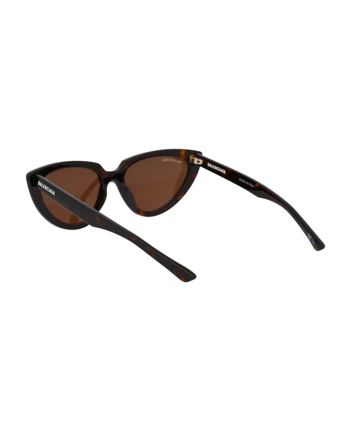 Balenciaga Eyewear Bb0182s Sunglasses - 002 HAVANA HAVANA BROWN サングラス