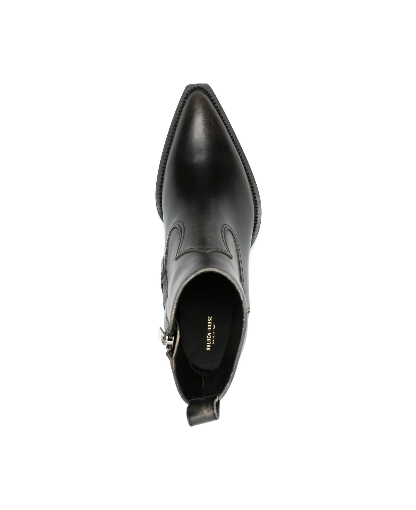 Golden Goose Debbie Leather Boots - Black