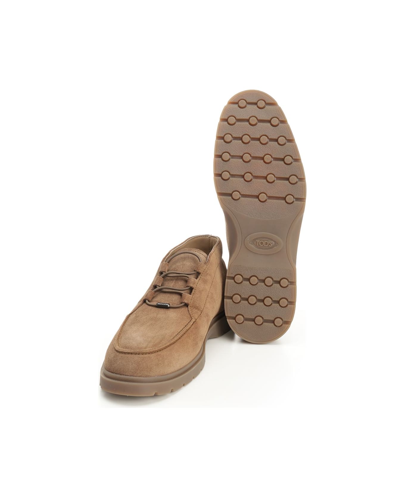 Tod
s Suede Ankle Boot - BROWN