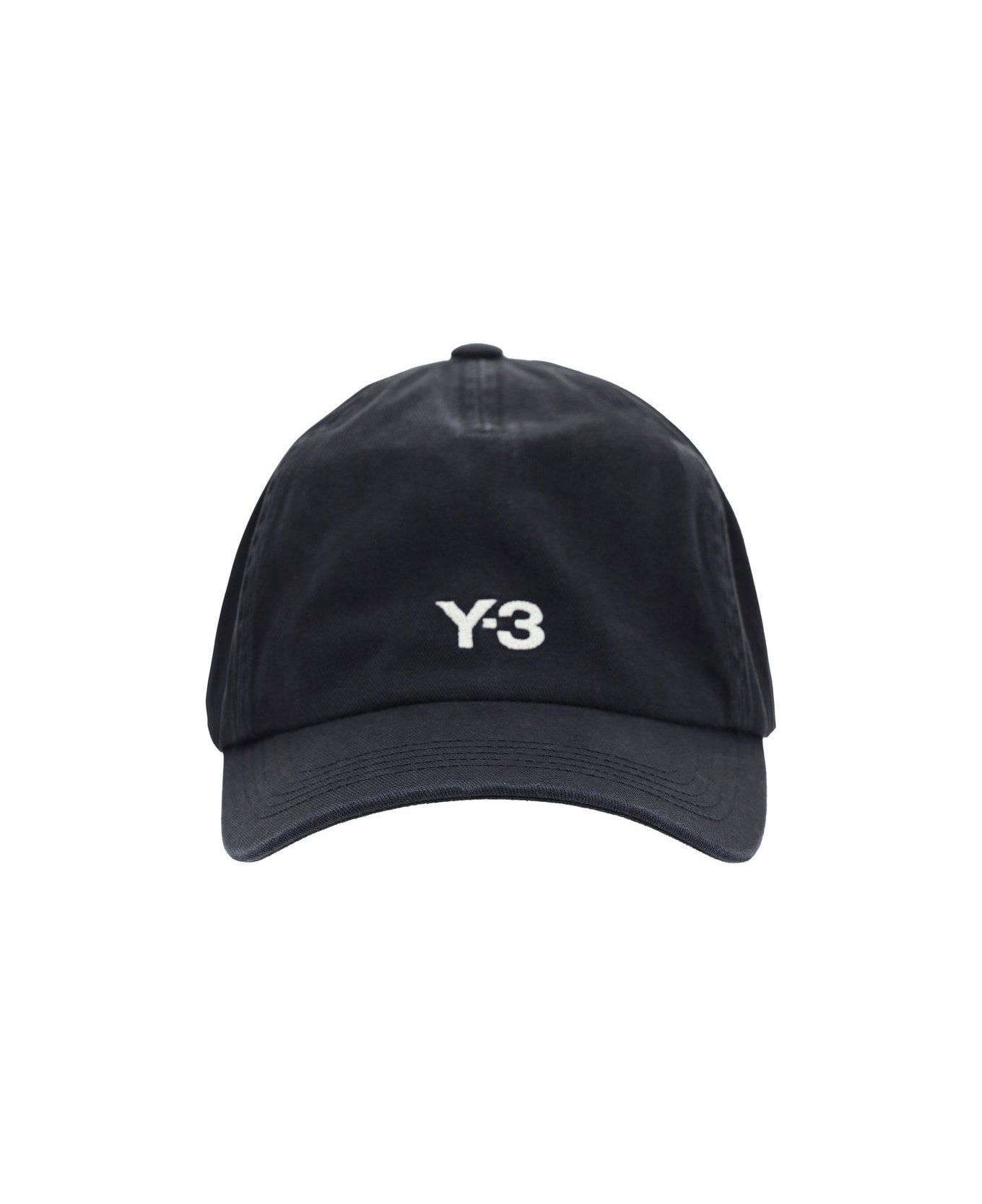 Y-3 Logo Embroidered Baseball Cap
