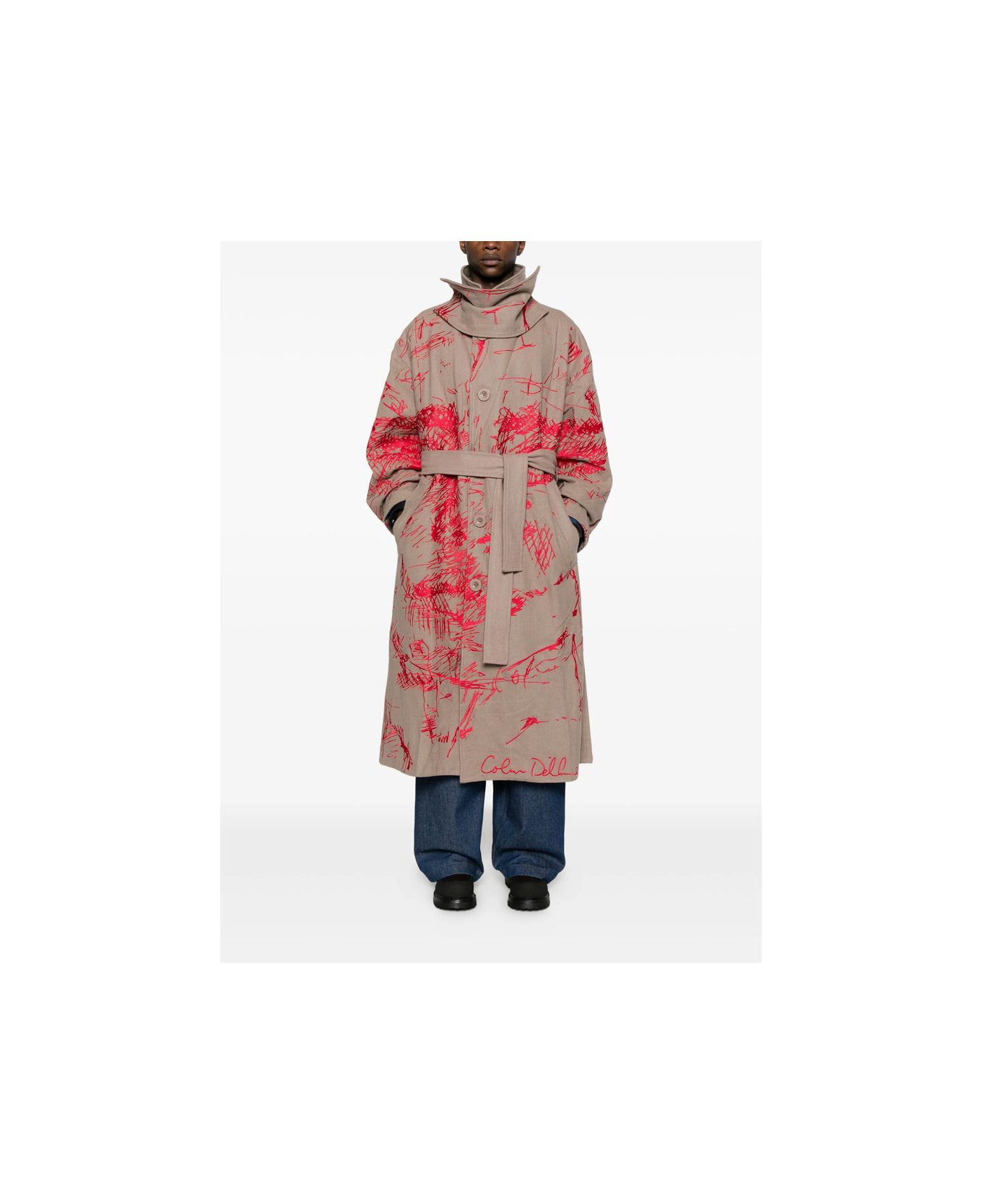 Kidsuper Coat - BROWN