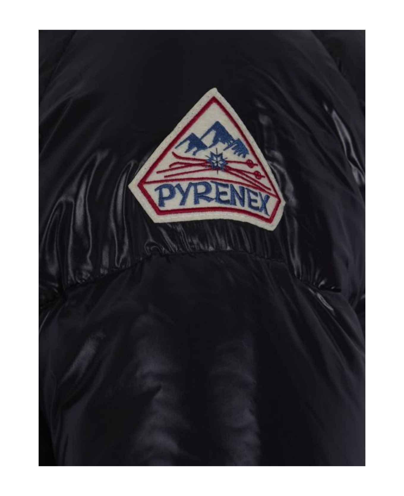 Pyrenex Down Jacket With Hat Goldin - Black