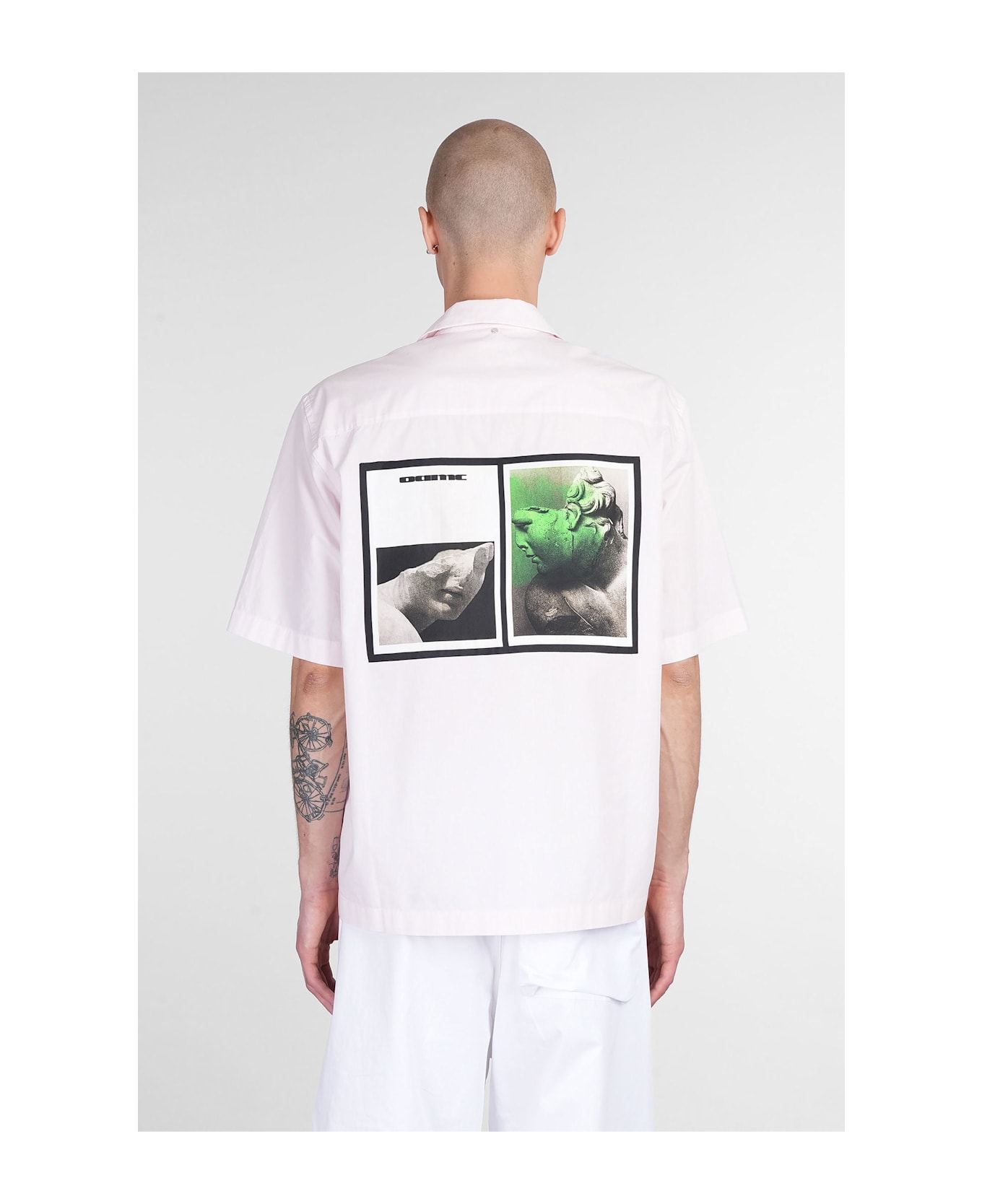 OAMC Shirt In Rose-pink Cotton - rose-pink