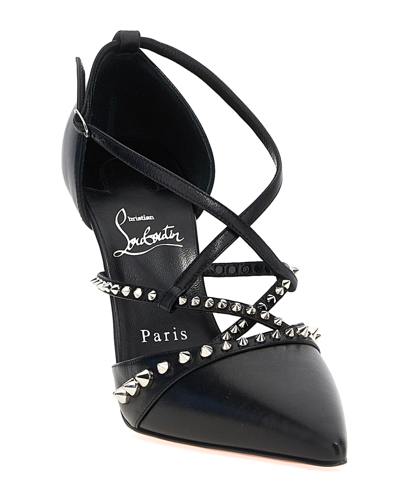 Christian Louboutin 'tatooshka Spikes' Pumps - Black  