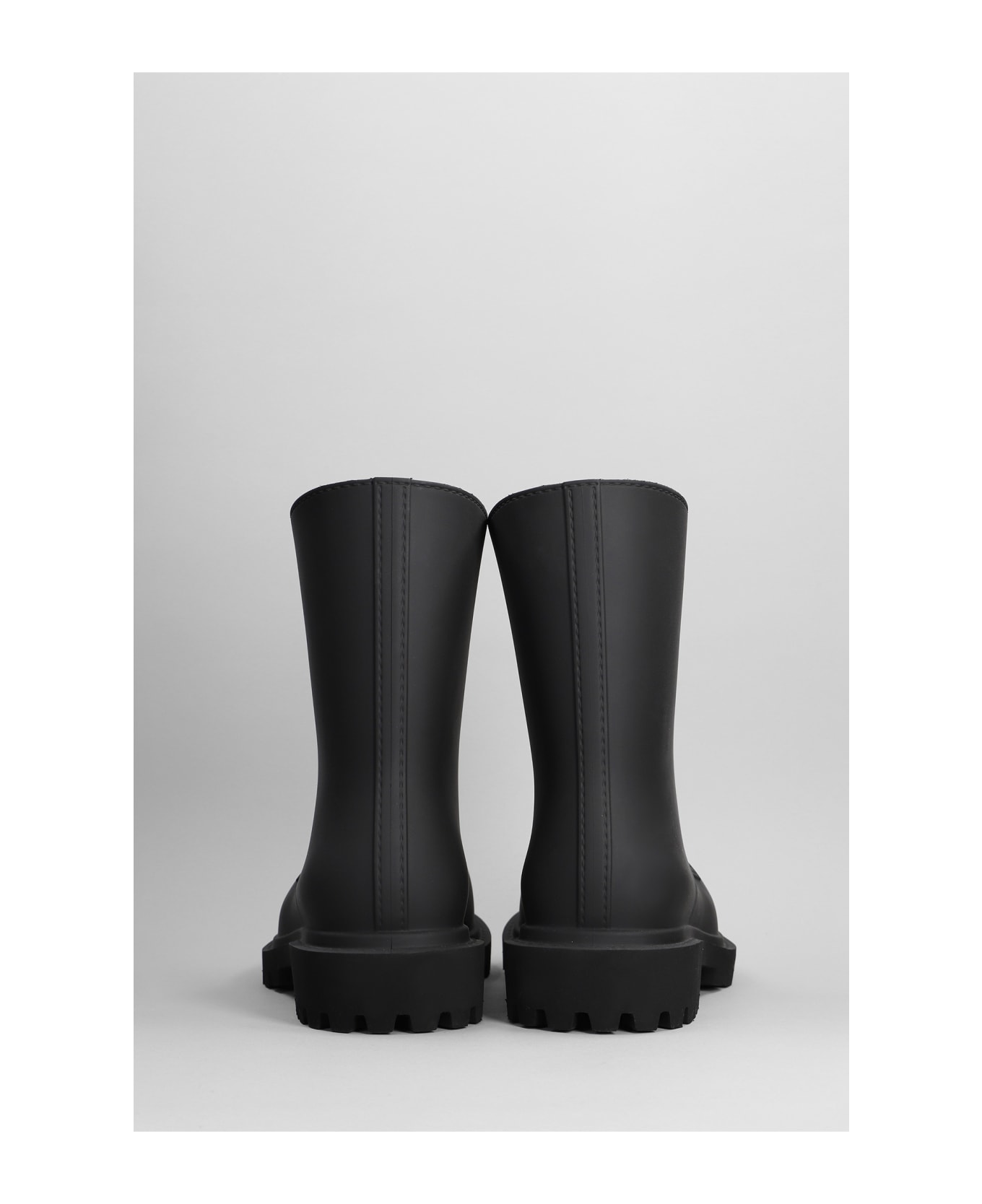 Balenciaga Steroid Boot Combat Boots In Black Eva - black