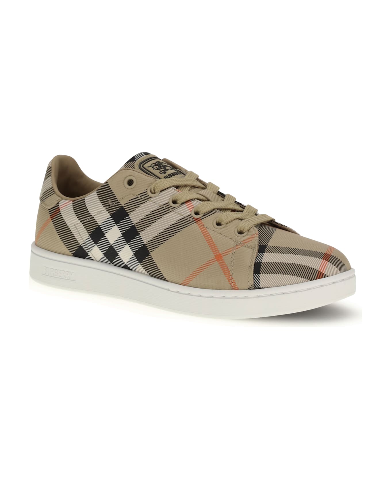 Burberry Check Canvas Set Sneakers