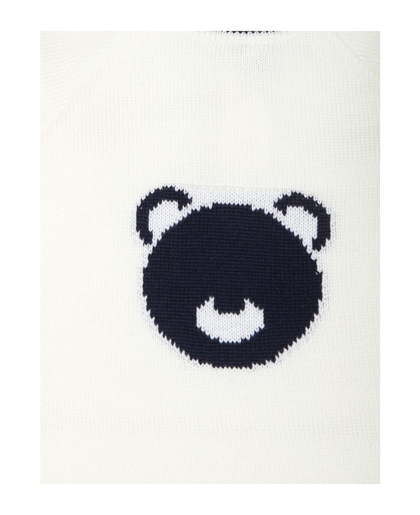 Little Bear Dresses White - White