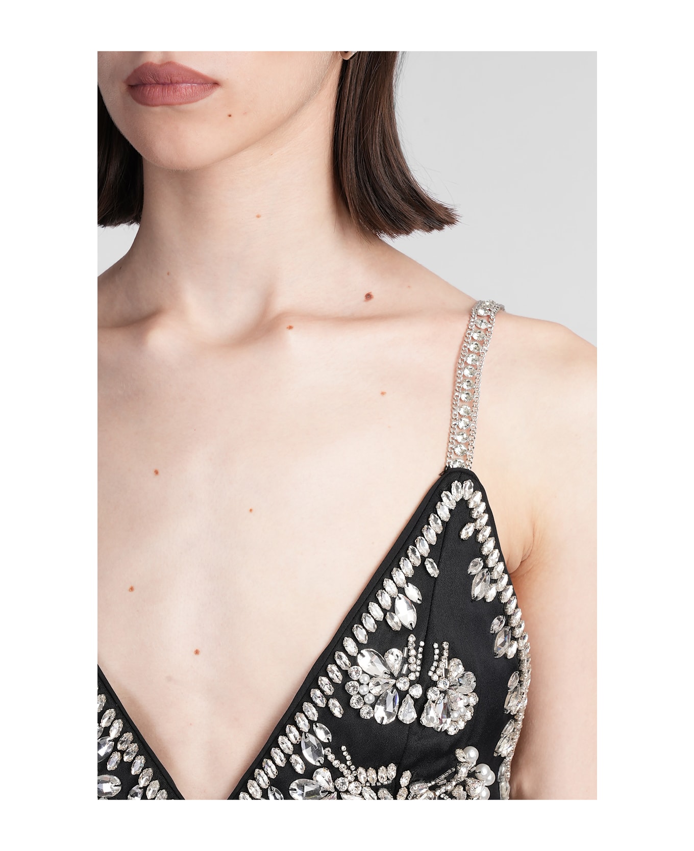 Alice + Olivia Carli Topwear In Black Polyester - black