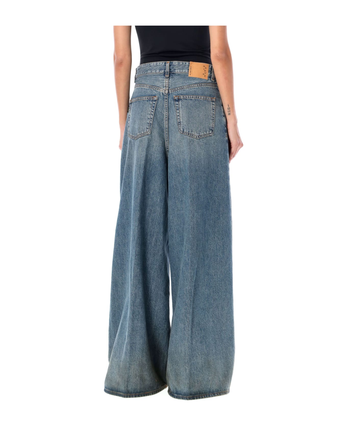 Haikure Big Bethany Oil Blue Jeans | italist