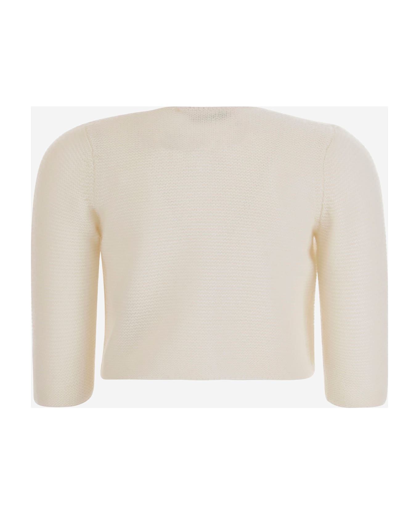 Bonpoint Cashmere Cardigan - White
