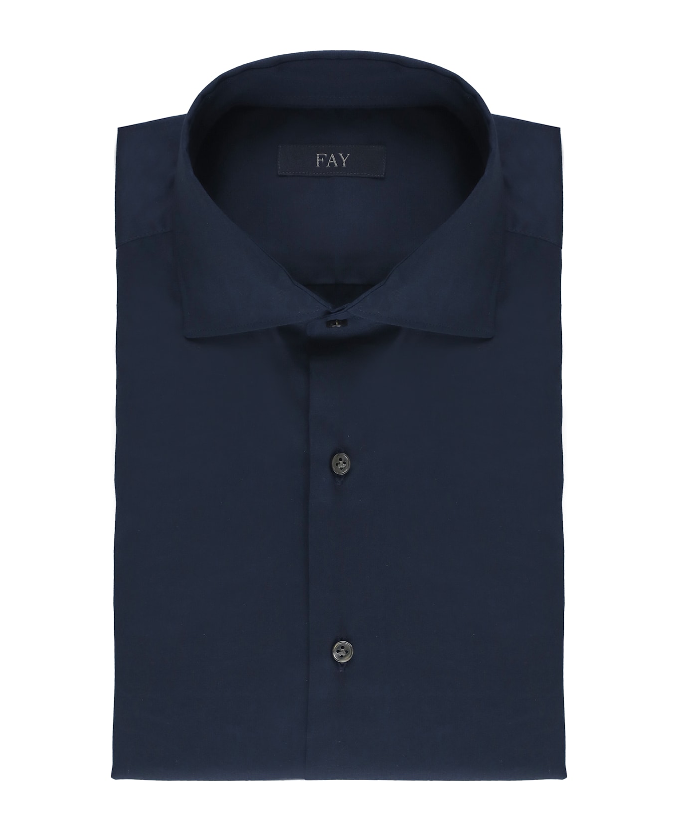 Fay Cotton Shirt - Blue