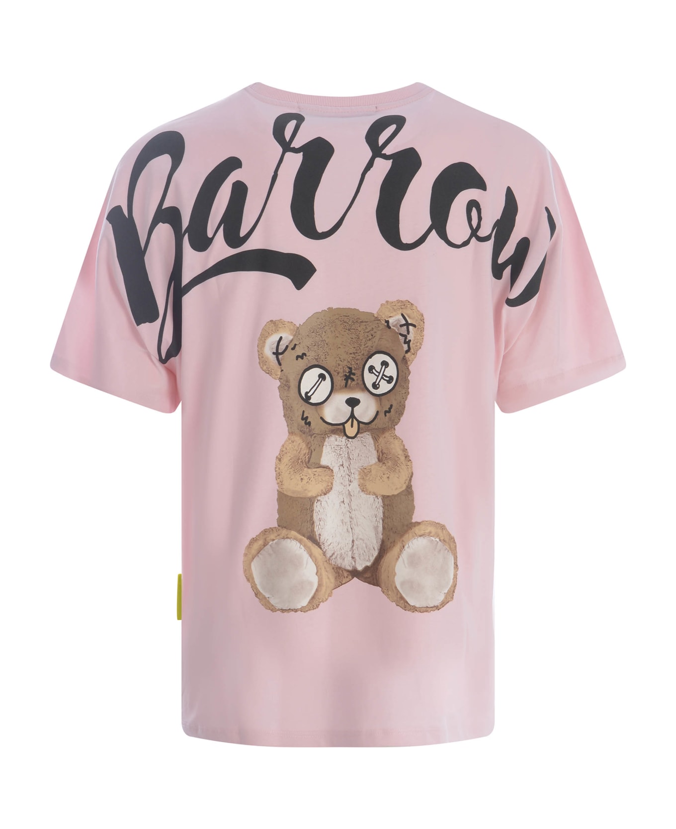 Barrow T-shirt Barrow "teddy" Made Of Cotton - Rosa