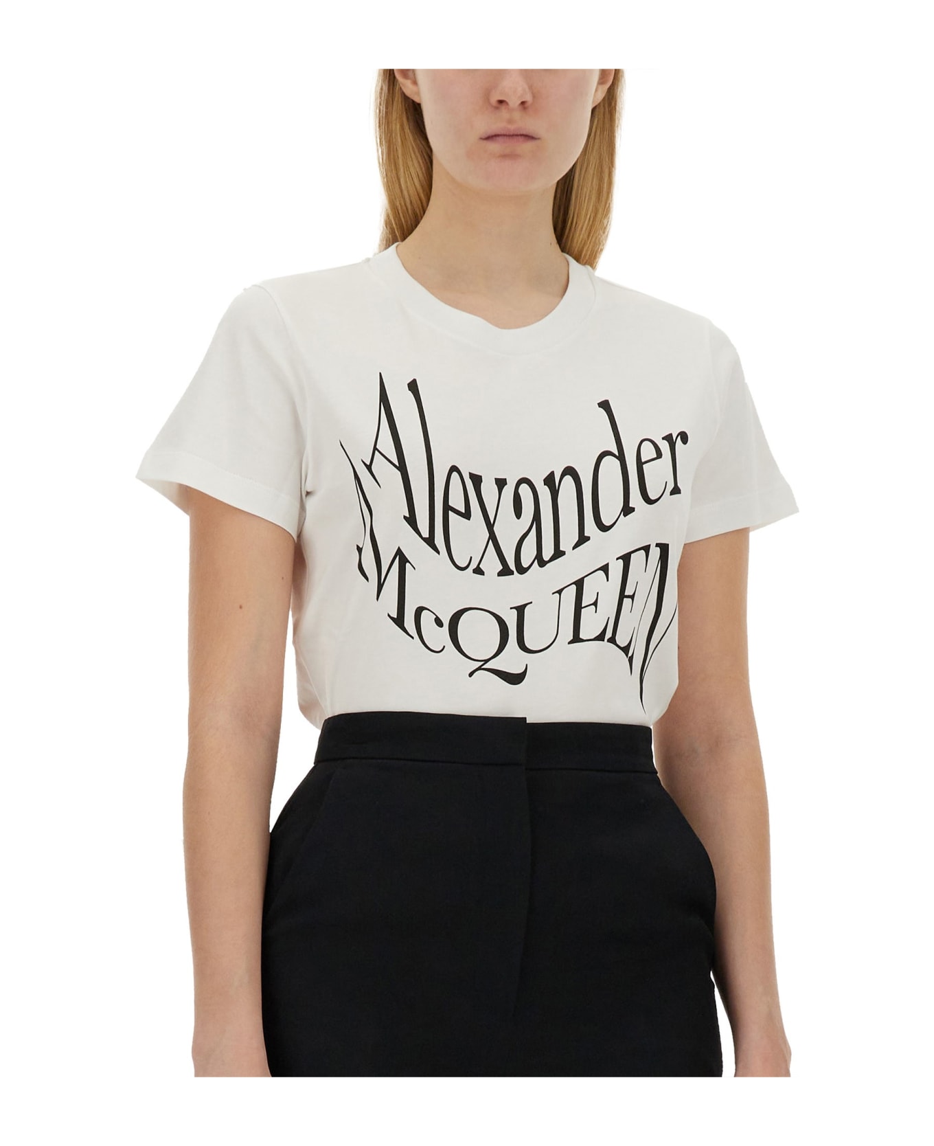 Alexander McQueen T-shirt - BIANCO