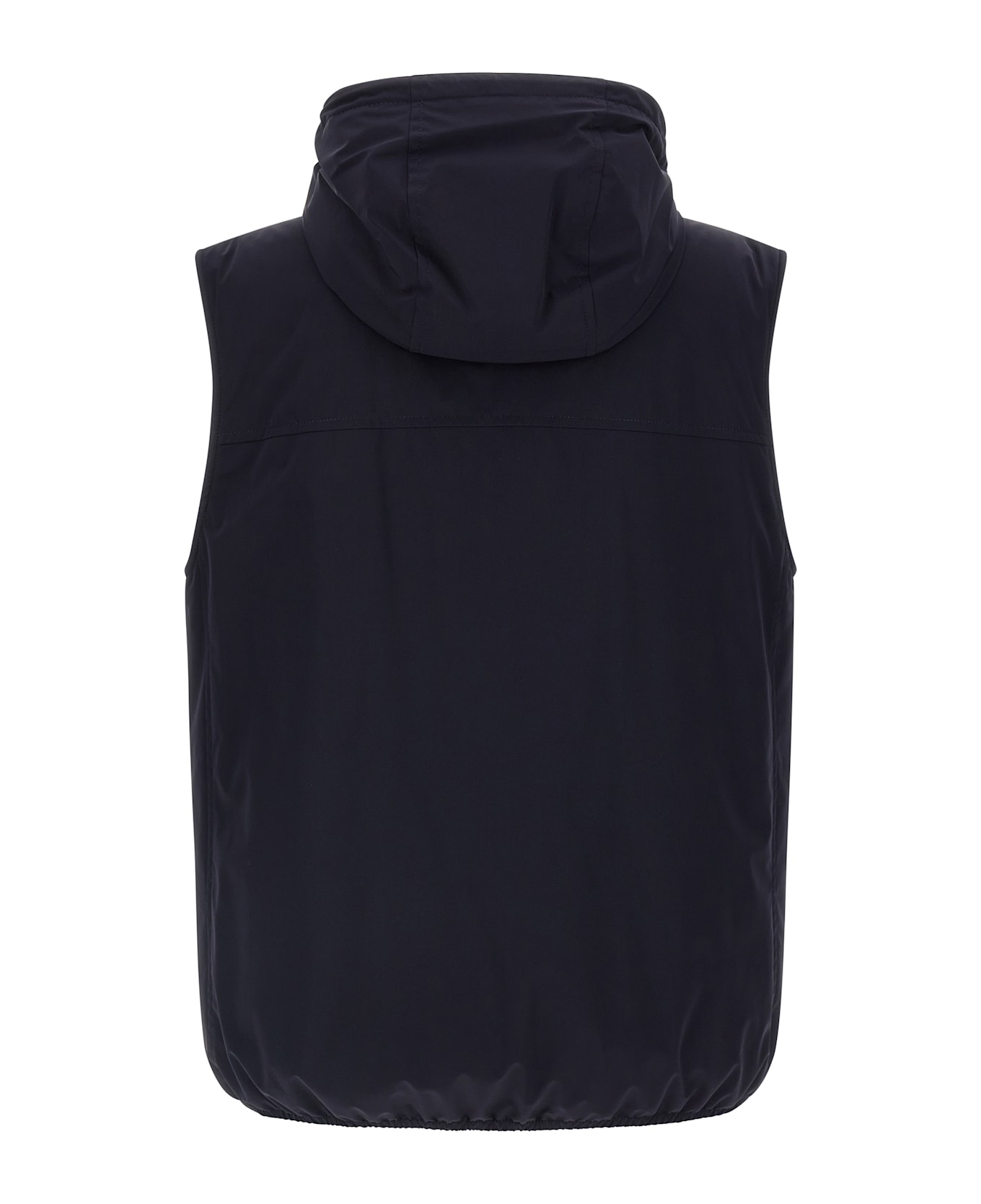 Brunello Cucinelli Hooded Vest - Blue