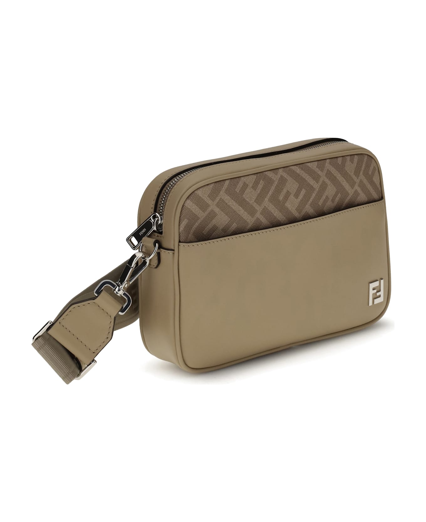 Fendi Camera Case Squared Ff Shoulder Bag