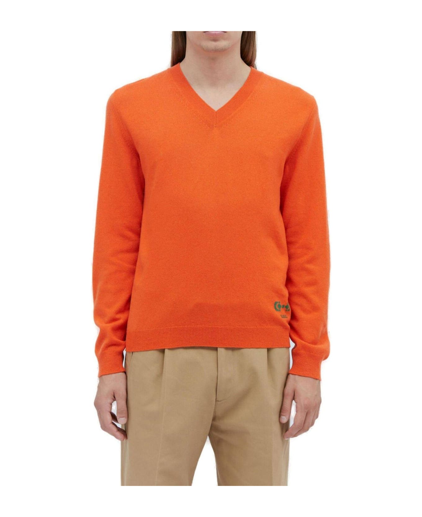 Gucci Knit V-neck Sweater