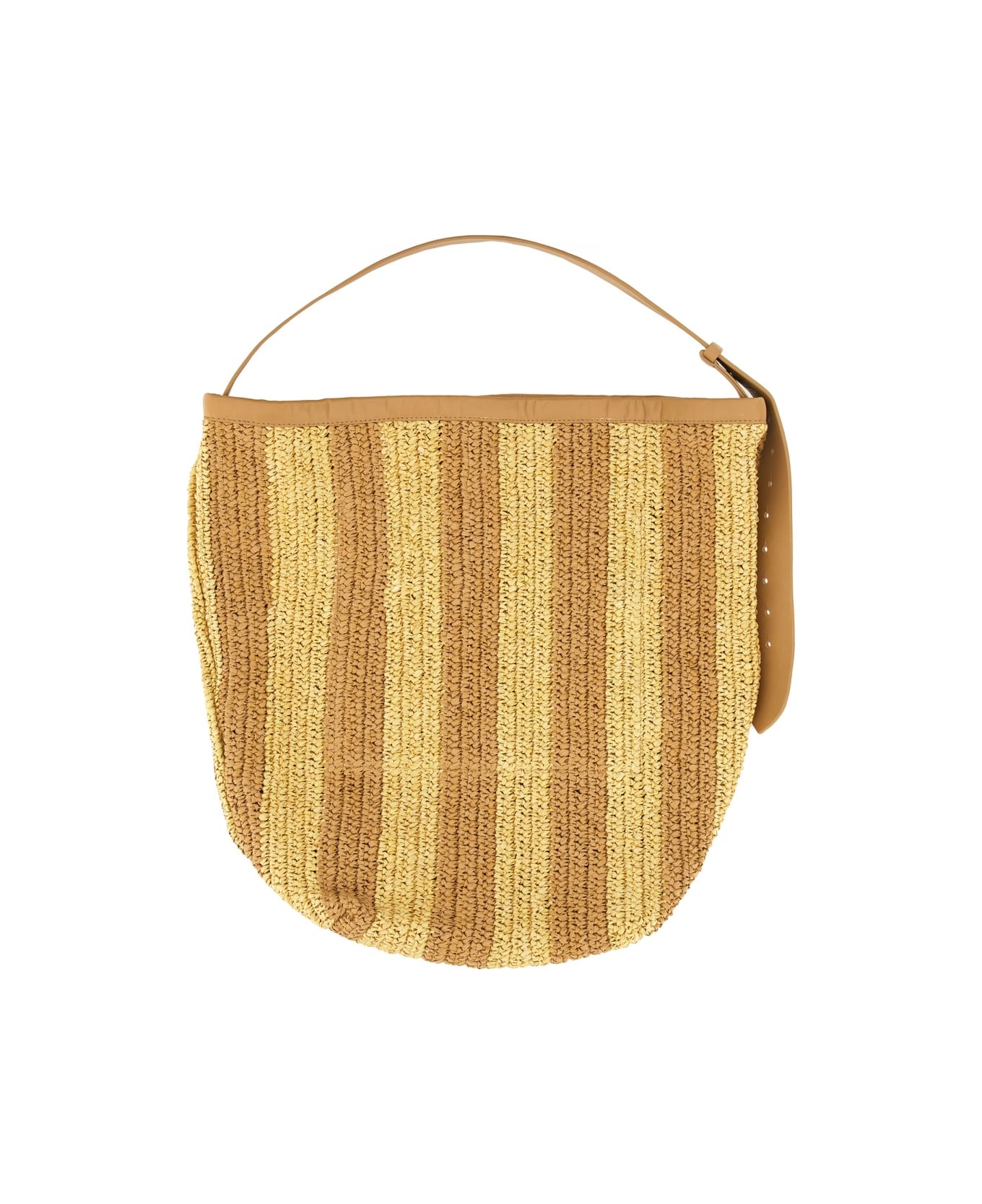 Alysi Straw Bag - BEIGE