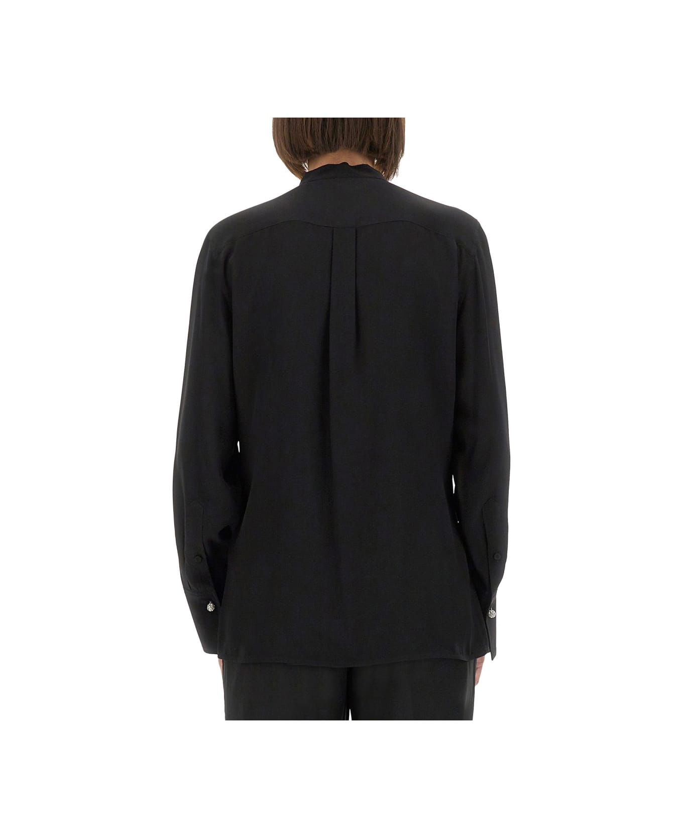 Victoria Beckham Silk Shirt - BLACK