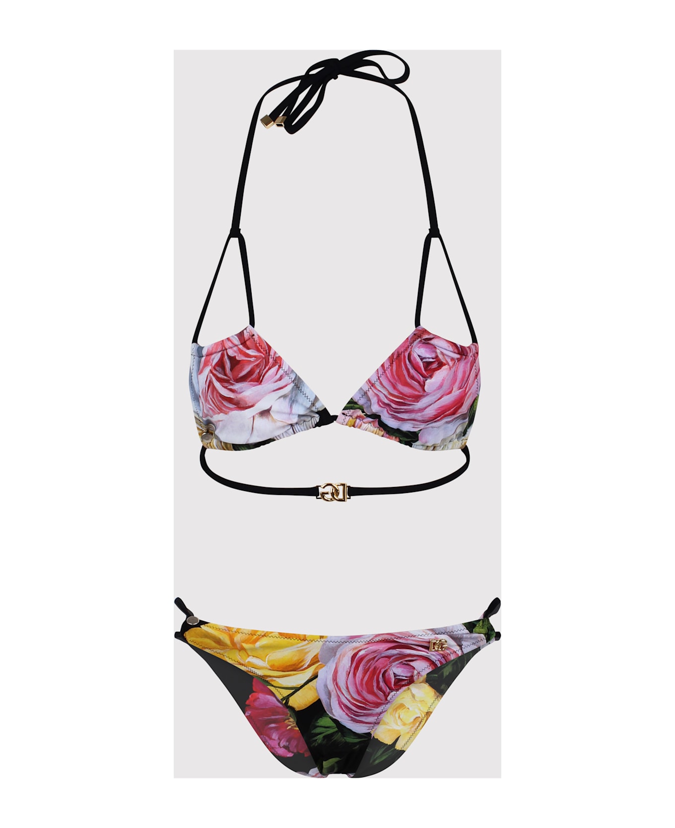 Dolce 
Gabbana Print Triangle Bikini