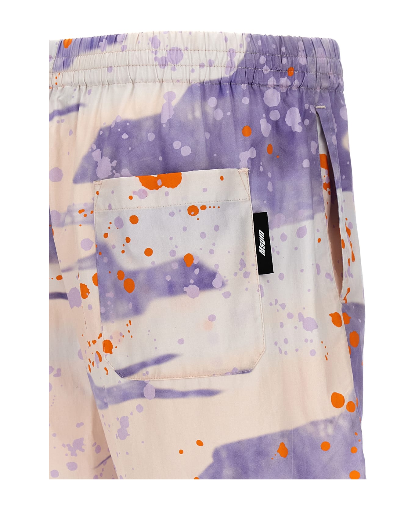 MSGM All-over Print Shorts - Multicolor